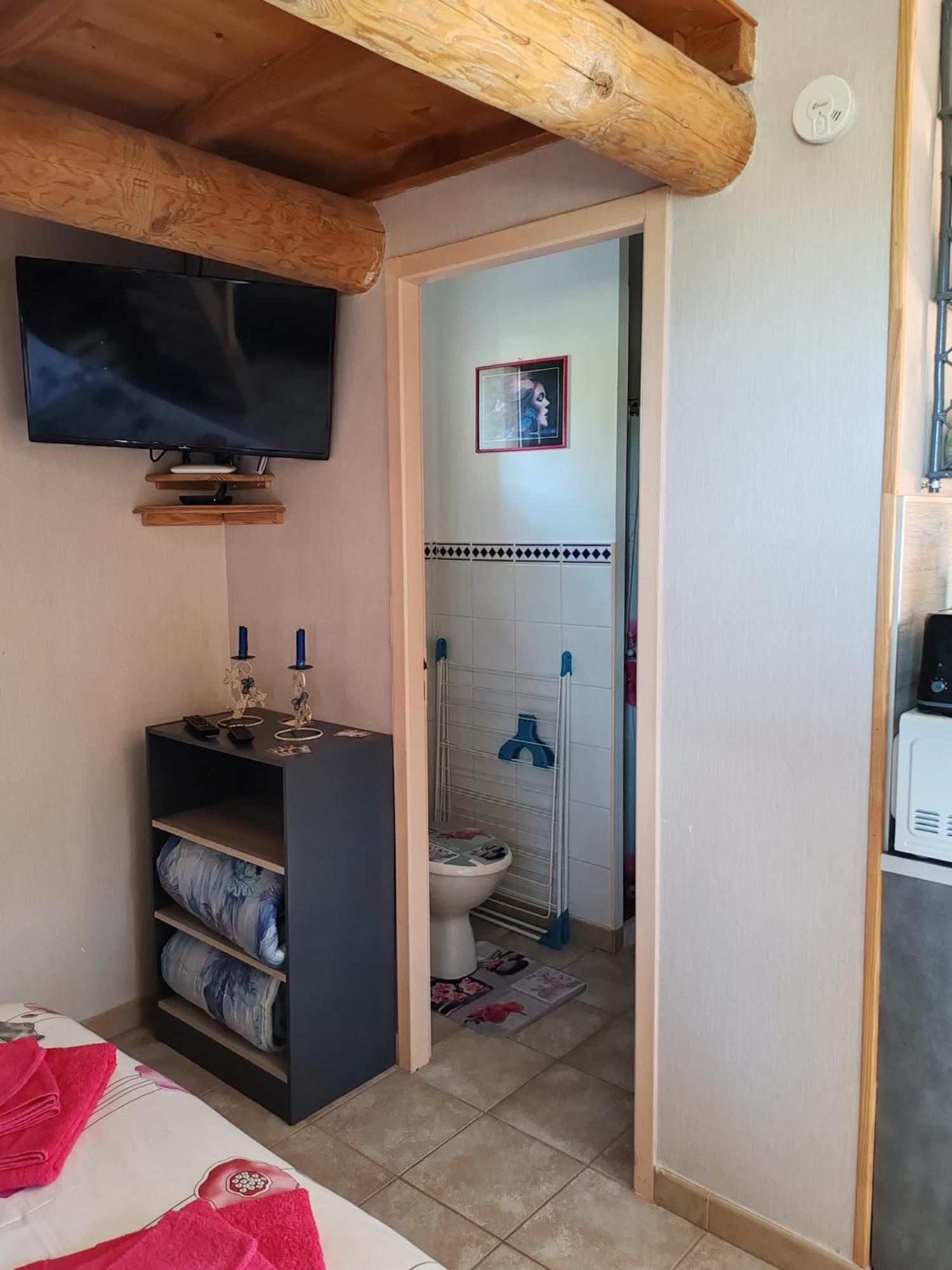 Studio Meuble Independant Chez L'Habitant Uchaux Eksteriør billede